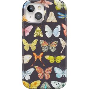 Casely iPhone 15 Plus Case | Outside the Lines | Crayola Marker | Compatible with MagSafe | Classic Ultra Slim Design(Midnight Monarch | Jenna Palek x Casely)