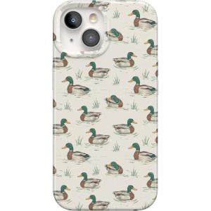 Casely iPhone 15 Plus Case | Outside the Lines | Crayola Marker | Compatible with MagSafe | Classic Ultra Slim Design(The Boyfriend Collection | Mallard & Co.)
