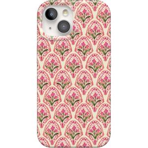 Casely iPhone 15 Plus Case | Outside the Lines | Crayola Marker | Compatible with MagSafe | Classic Ultra Slim Design(Tulip Tapestry | Jenna Palek x Casely)