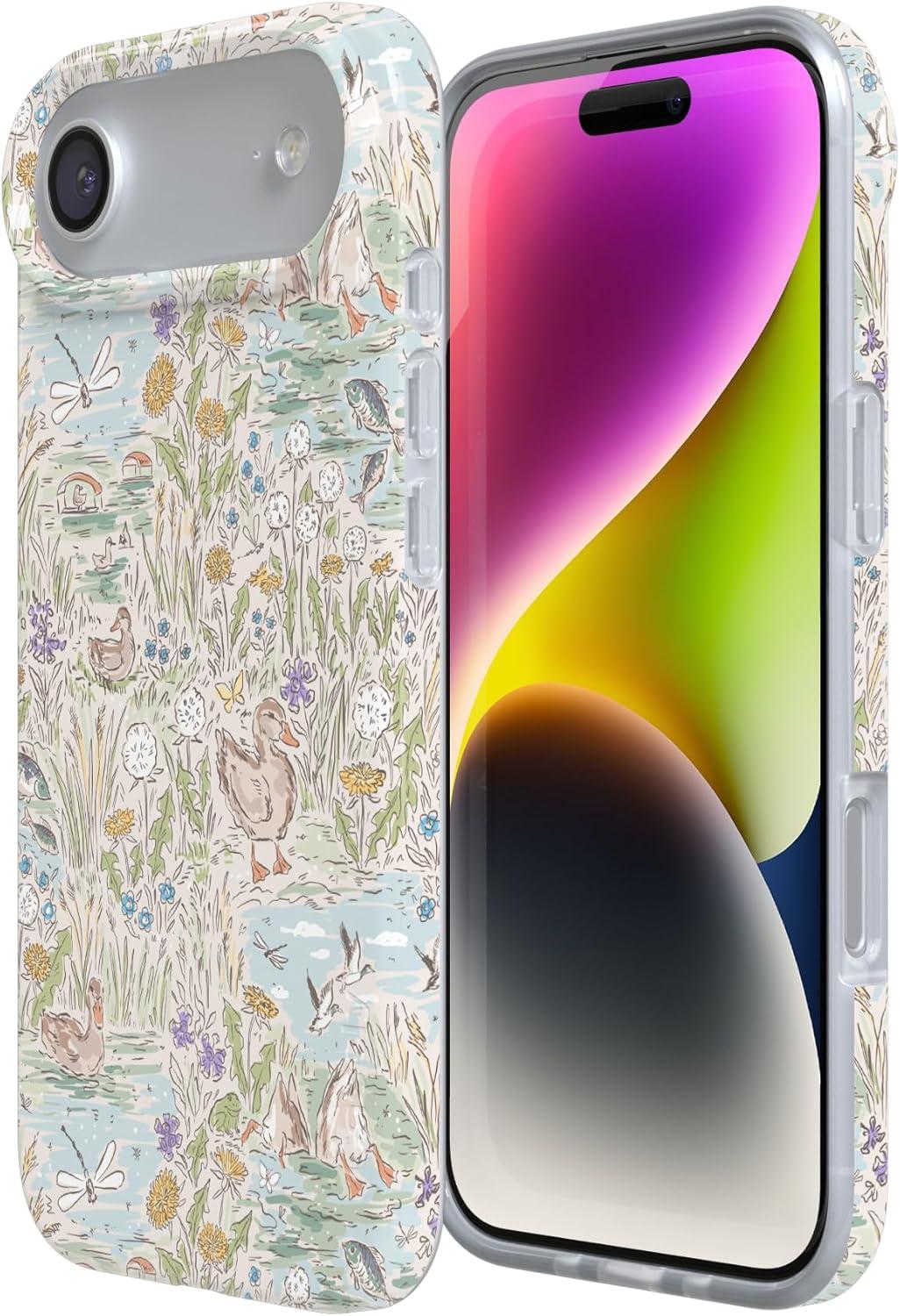 imageCasely iPhone 17 Air Case The Waddle Path Duck Pond Compatible with MagSafe Classic Ultra Thin Design