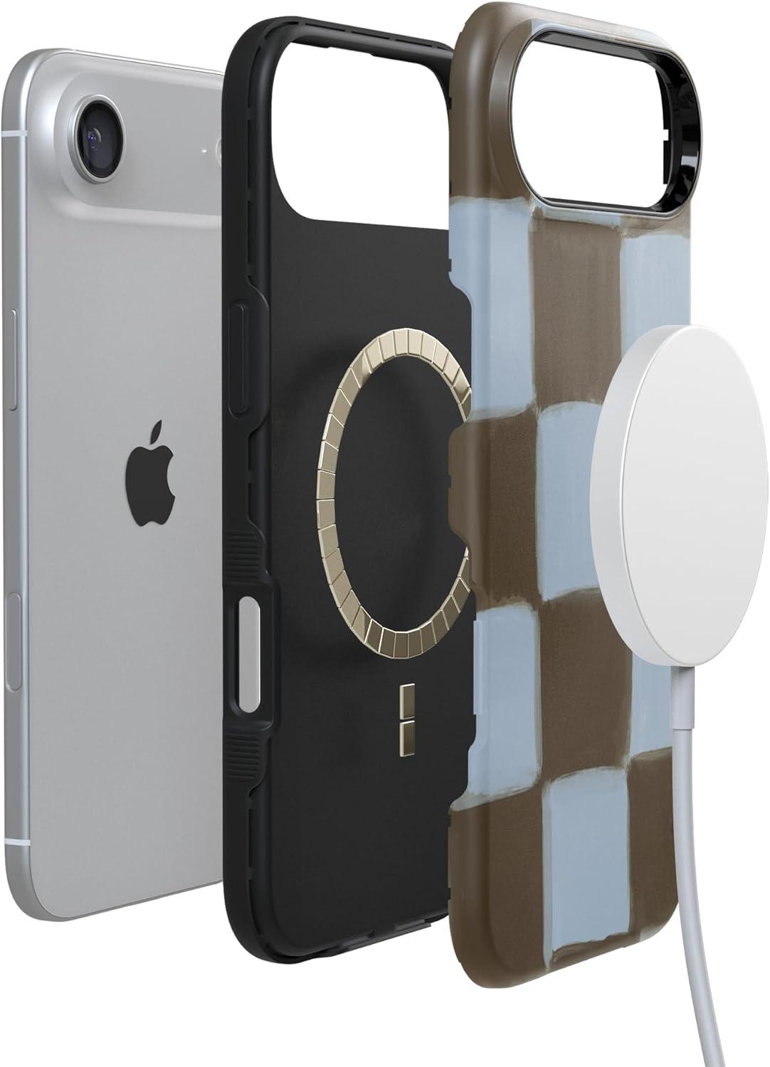 imageCasely iPhone 17 Air Case Up River The Boyfriend Collection Bold Protective Design Compatible with MagSafe