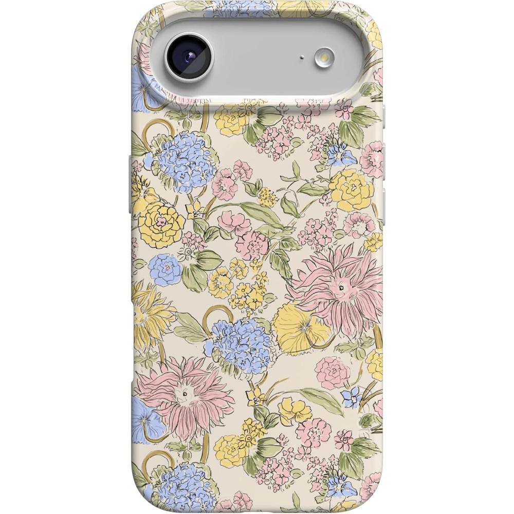 imageCasely iPhone 17 Air Case  Prairie Blooms  Pastel Floral  Compatible with MagSafe  Classic Ultra Thin Design