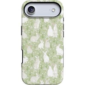Casely iPhone 17 Air Case | Hop to it | Green Bunny | Bold Protective Design | Compatible with MagSafe