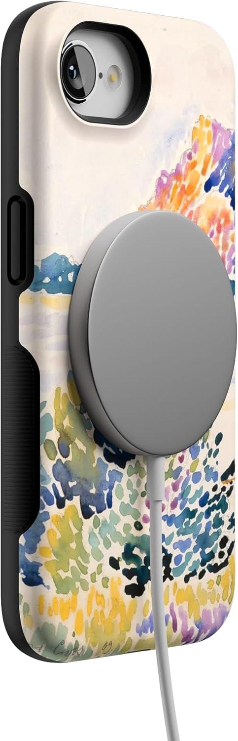 imageCasely iPhone 16e Case The Boyfriend Collection Army Green Bold Protective Design MagSafe Compatible DesignCalm Waters The Met Museum