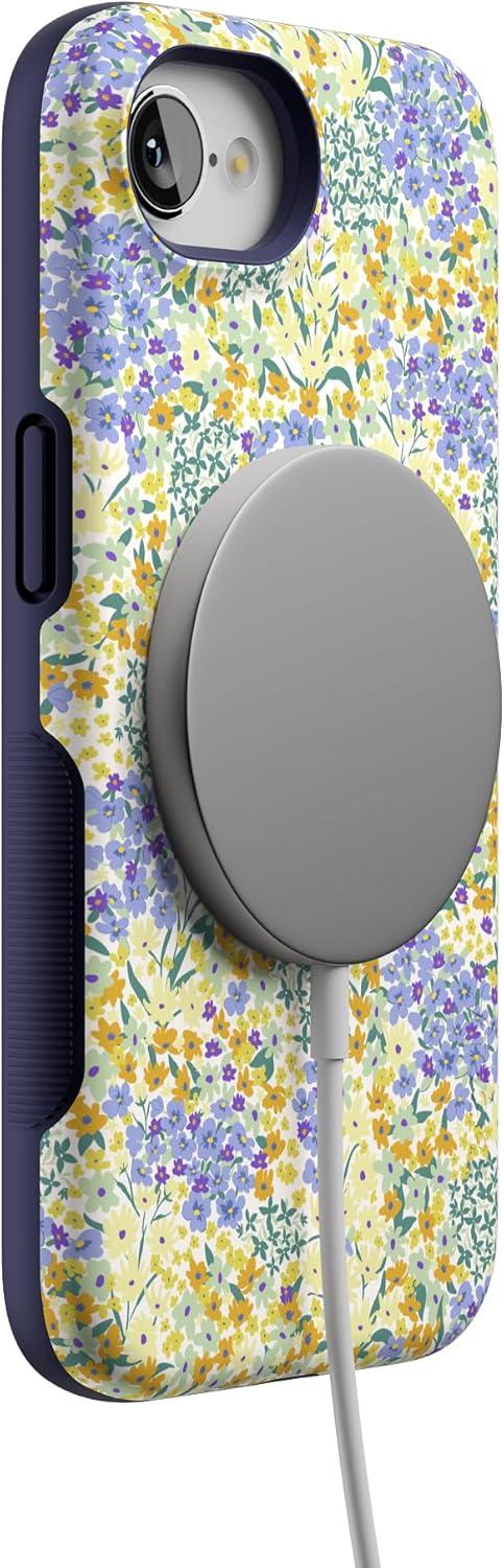 imageCasely iPhone 16e Case The Boyfriend Collection Army Green Bold Protective Design MagSafe Compatible DesignDream Garden Cottagecore