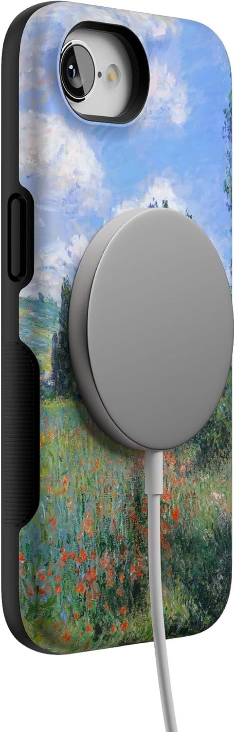 imageCasely iPhone 16e Case The Boyfriend Collection Army Green Bold Protective Design MagSafe Compatible DesignMonets View The Met Museum