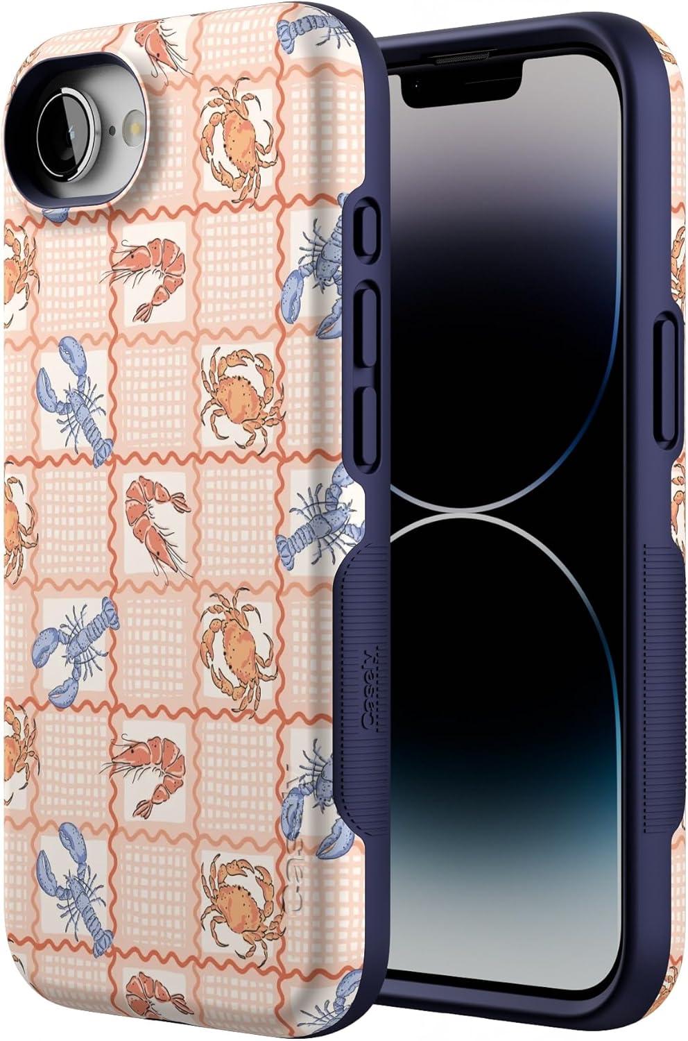 imageCasely iPhone 16e Case The Boyfriend Collection Army Green Bold Protective Design MagSafe Compatible DesignOn the Cape Coastal Summer
