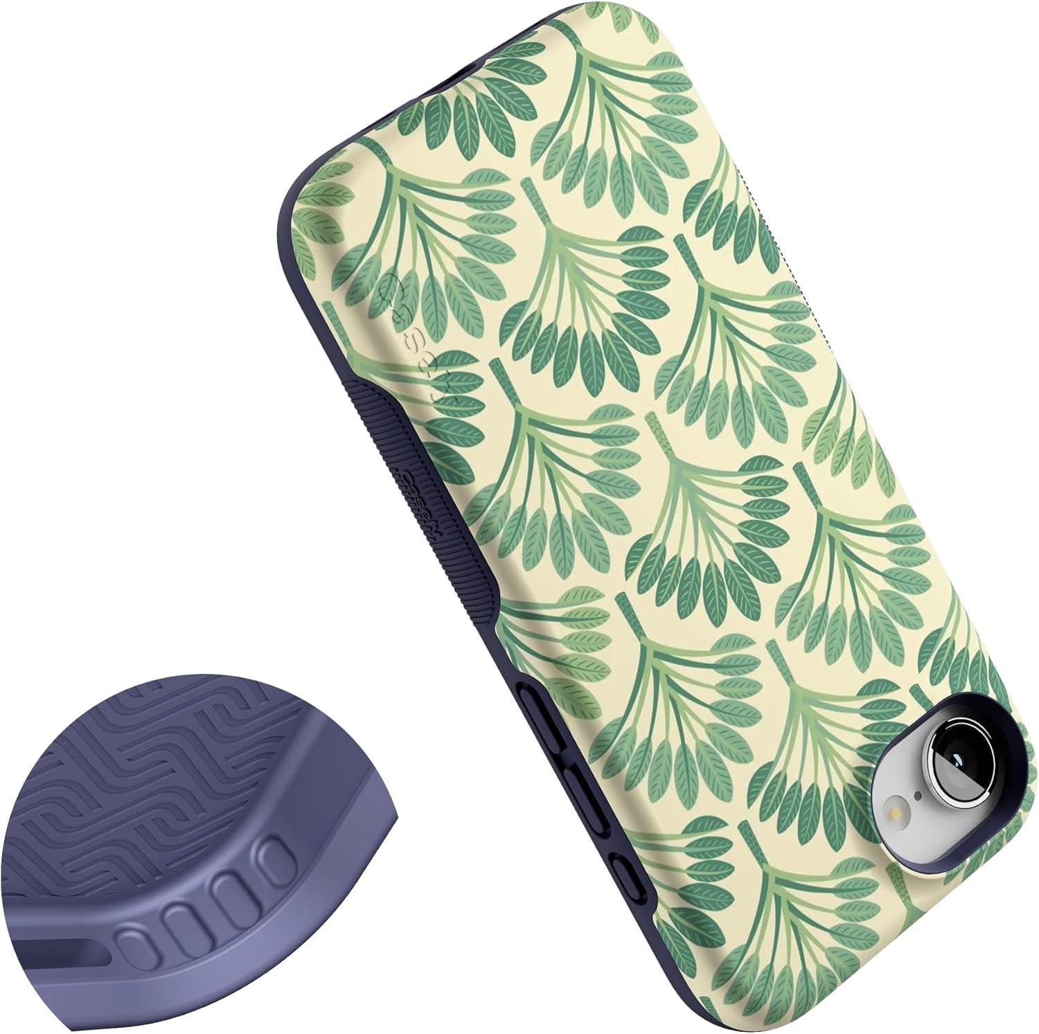 imageCasely iPhone 16e Case The Boyfriend Collection Army Green Bold Protective Design MagSafe Compatible DesignPalm Beach Palm Royale