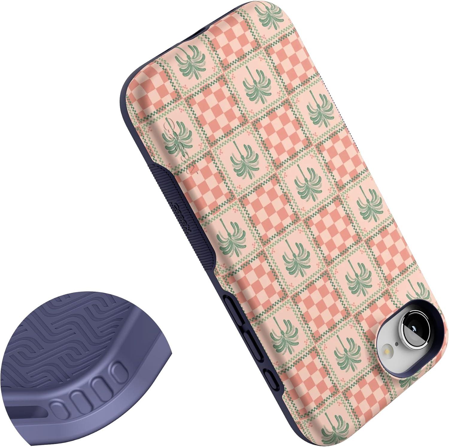 imageCasely iPhone 16e Case The Boyfriend Collection Army Green Bold Protective Design MagSafe Compatible DesignPalm Beach The Social Club