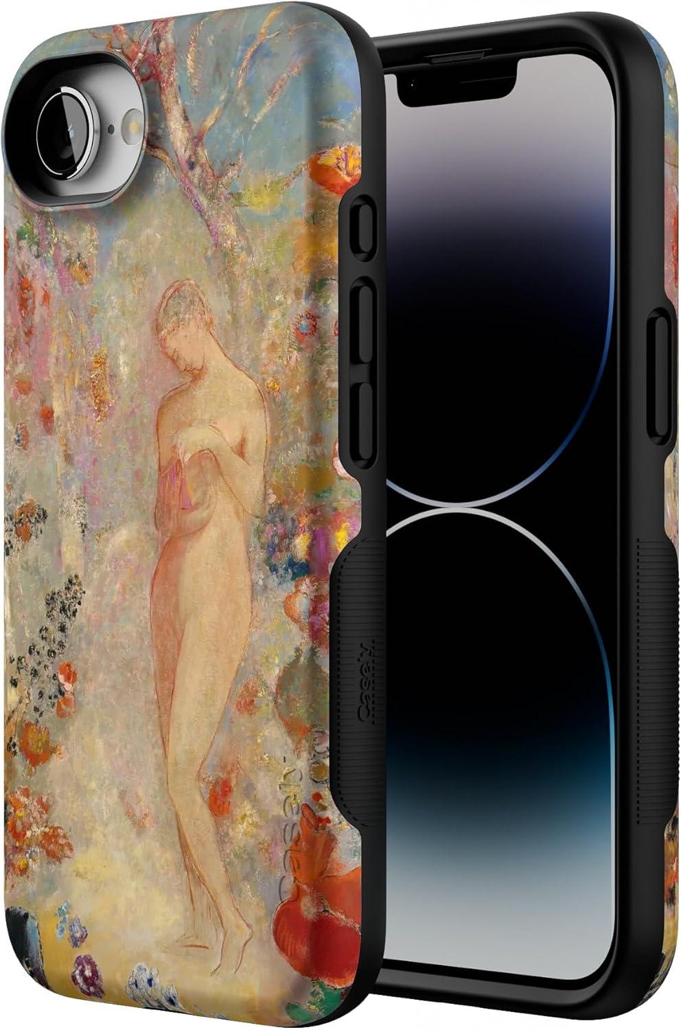 imageCasely iPhone 16e Case The Boyfriend Collection Army Green Bold Protective Design MagSafe Compatible DesignPandora The Met Museum