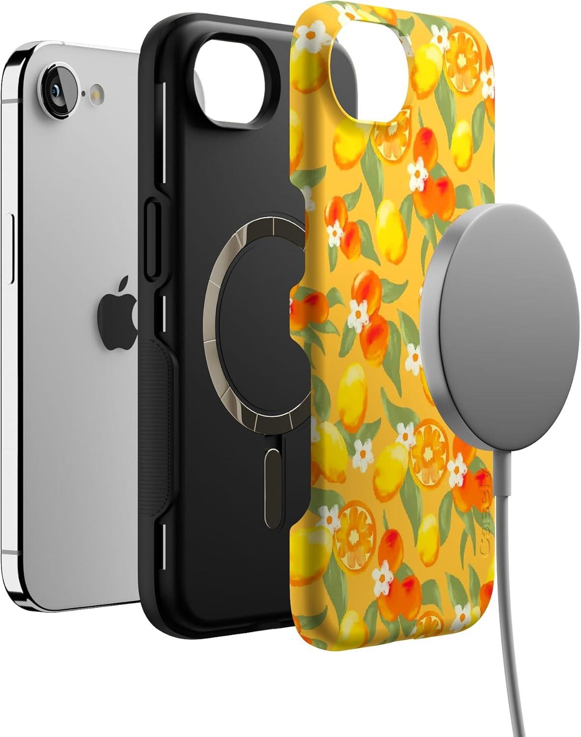 imageCasely iPhone 16e Case The Boyfriend Collection Army Green Bold Protective Design MagSafe Compatible DesignPositano Dippin Daisys Italian Coast