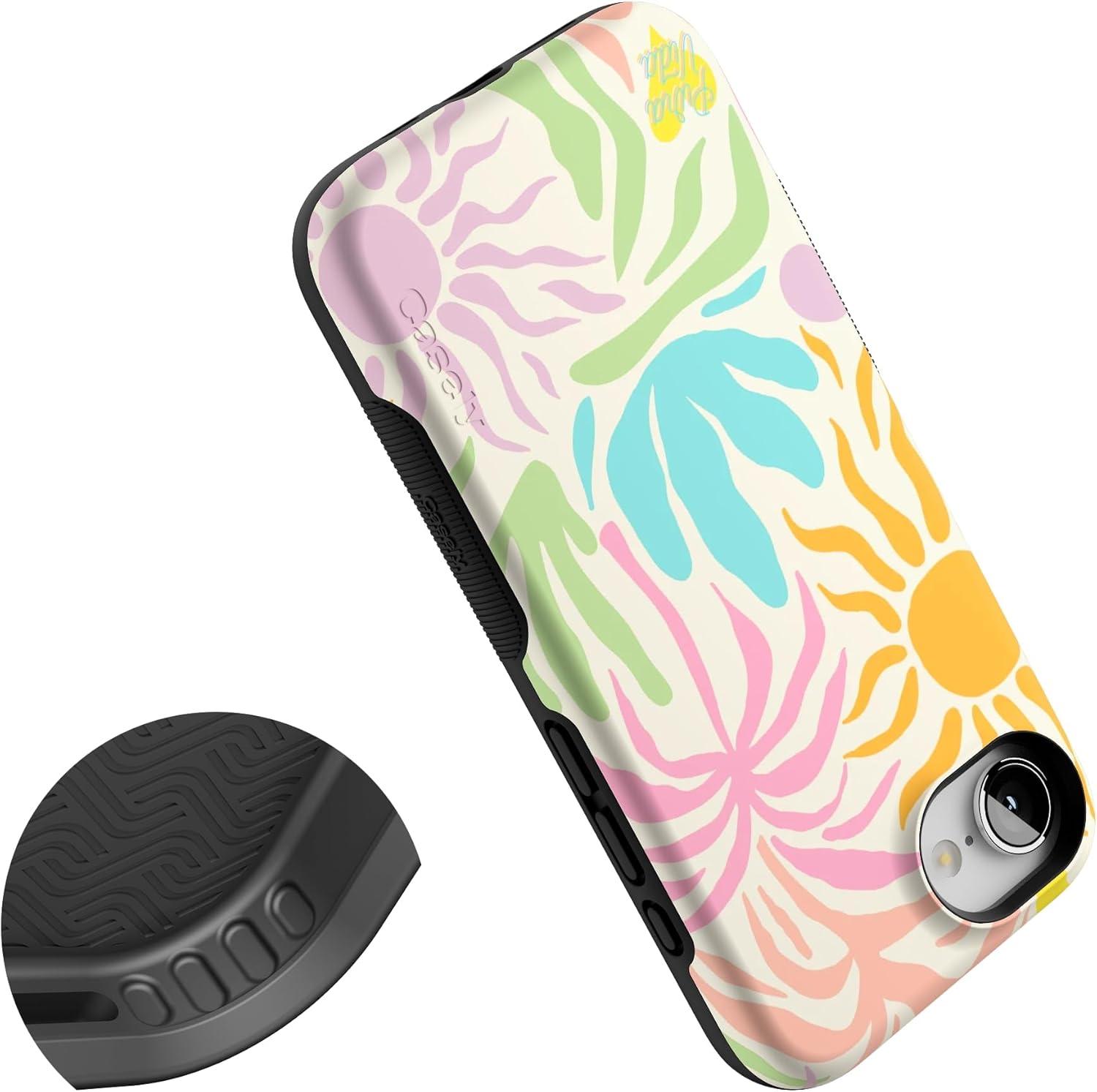 imageCasely iPhone 16e Case The Boyfriend Collection Army Green Bold Protective Design MagSafe Compatible DesignPura Vida Oasis