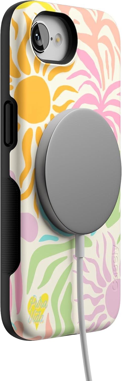 imageCasely iPhone 16e Case The Boyfriend Collection Army Green Bold Protective Design MagSafe Compatible DesignPura Vida Oasis