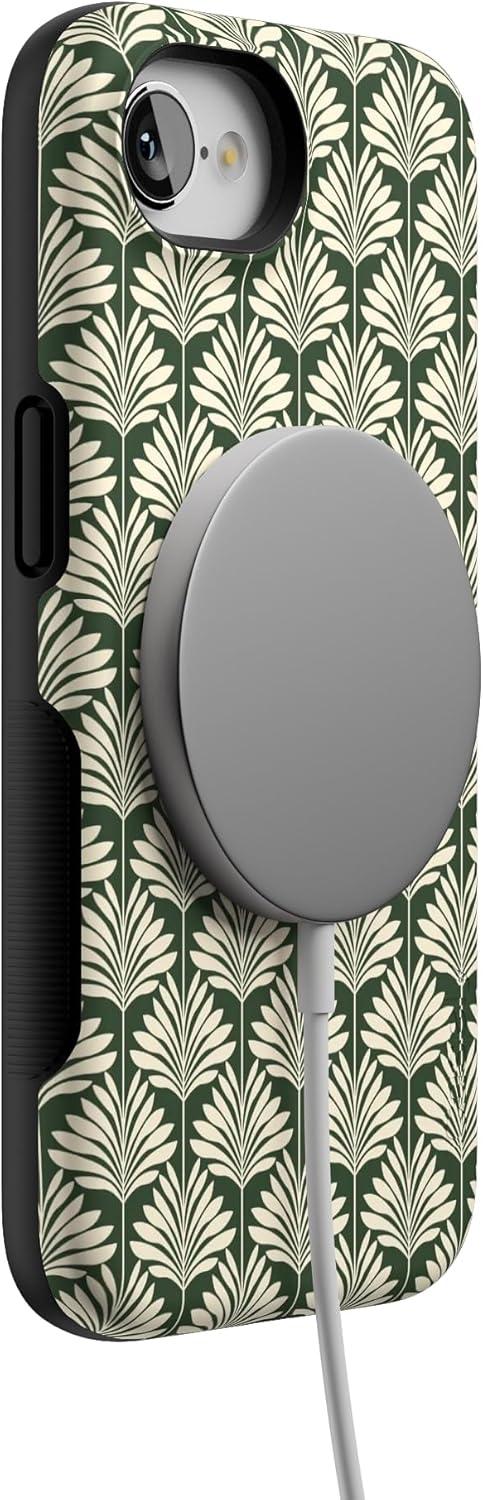 imageCasely iPhone 16e Case The Boyfriend Collection Army Green Bold Protective Design MagSafe Compatible DesignThe Boyfriend Collection Cabana Nights