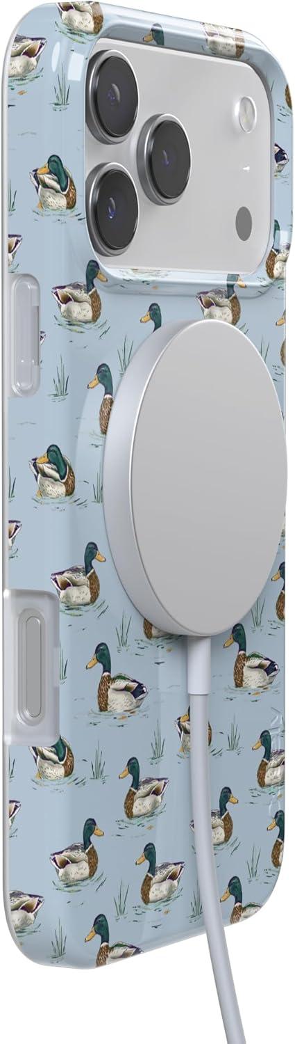 imageCasely iPhone 17 Pro Case Blue Mallard amp Co The Boyfriend Collection Compatible with MagSafe Classic Ultra Thin Design