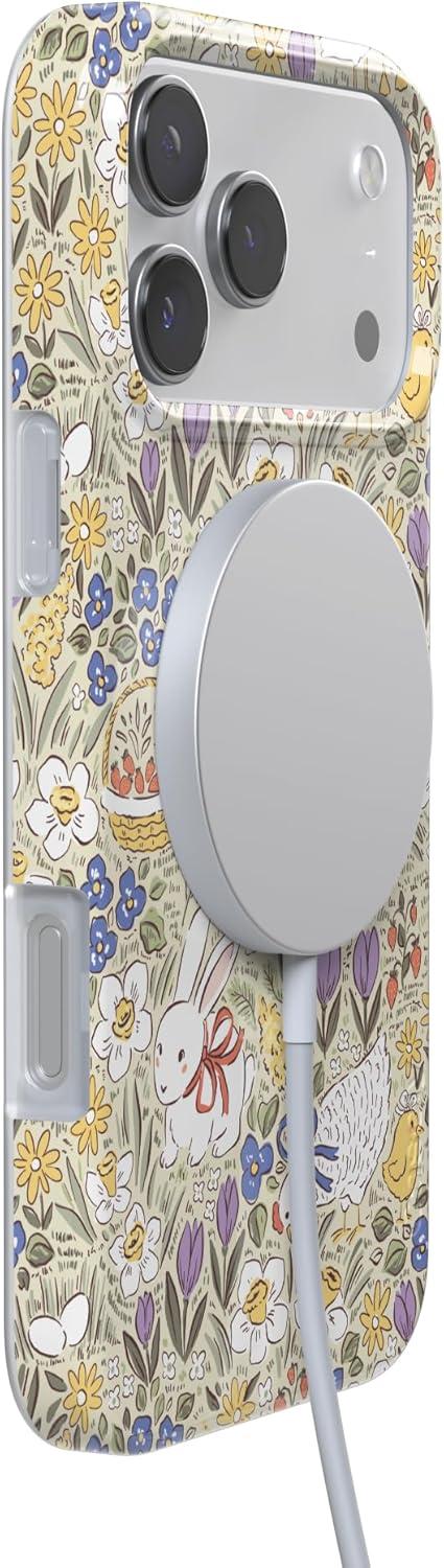 imageCasely iPhone 17 Pro Case Storybook Stroll Spring Garden Compatible with MagSafe Classic Ultra Thin Design