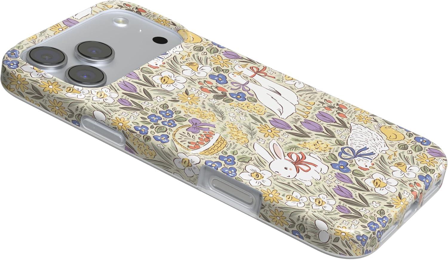 imageCasely iPhone 17 Pro Case Storybook Stroll Spring Garden Compatible with MagSafe Classic Ultra Thin Design