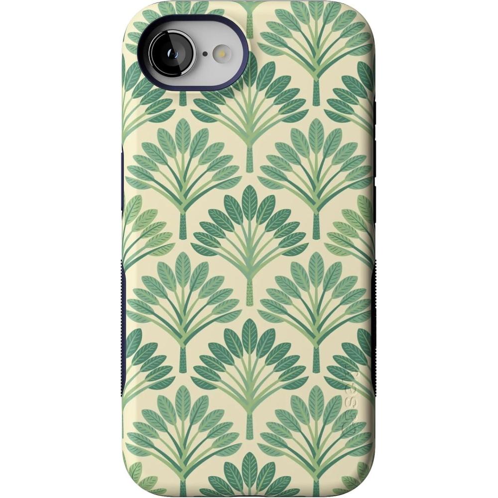 imageCasely iPhone 16e Case The Boyfriend Collection Army Green Bold Protective Design MagSafe Compatible DesignPalm Beach Palm Royale
