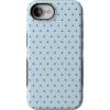On the Dot | Blue & Brown Polka Dot