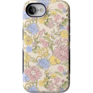 Casely iPhone 16e Case | Prairie Blooms | Pastel Floral | Bold Protective Design | Compatible with MagSafe