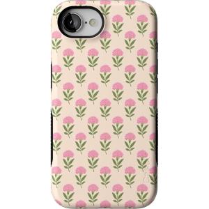 Casely iPhone 16e Case | The Boyfriend Collection | Army Green | Bold Protective Design | MagSafe Compatible Design(Jenna’s Flowers | Fun on Weekdays)