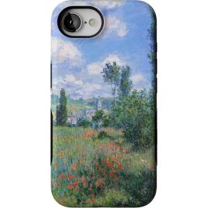 Casely iPhone 16e Case | The Boyfriend Collection | Army Green | Bold Protective Design | MagSafe Compatible Design(Monet’s View | The Met Museum)