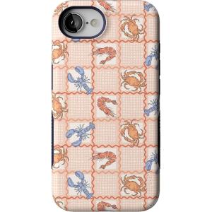 Casely iPhone 16e Case | The Boyfriend Collection | Army Green | Bold Protective Design | MagSafe Compatible Design(On the Cape | Coastal Summer)