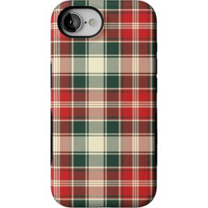 Casely iPhone 16e Case | The Boyfriend Collection | Army Green | Bold Protective Design | MagSafe Compatible Design(Plaid & Proper | Signature Plaid)