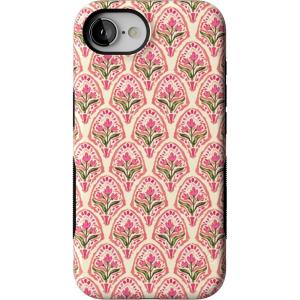 Casely iPhone 16e Case | The Boyfriend Collection | Army Green | Bold Protective Design | MagSafe Compatible Design(Tulip Tapestry | Jenna Palek x Casely)