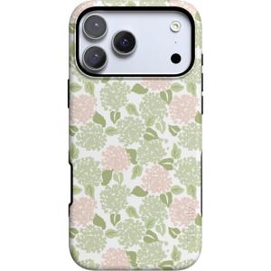 Casely iPhone 17 Pro Case | Hydrangea Haze | Floral Garden | Bold Protective Design | Compatible with MagSafe