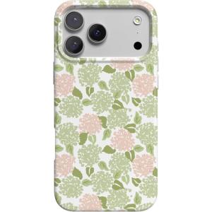 Casely iPhone 17 Pro Case | Hydrangea Haze | Floral Garden | Compatible with MagSafe | Classic Ultra Thin Design