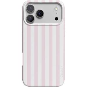Casely iPhone 17 Pro Case | Pink Stripes | Sunday Best | Compatible with MagSafe | Classic Ultra Thin Design