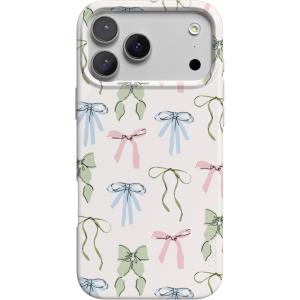 Casely iPhone 17 Pro Case | Whimsy Girlie | Pastel Bows | Compatible with MagSafe | Classic Ultra Thin Design