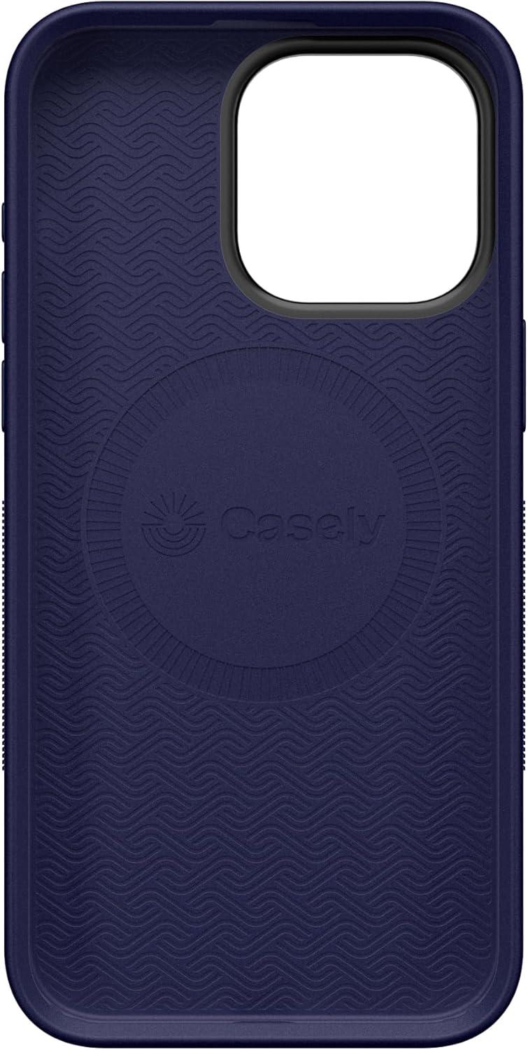 imageCasely iPhone 15 Pro Case Cottage Charm Cottagecore Bold Protective Design Compatible with MagSafe