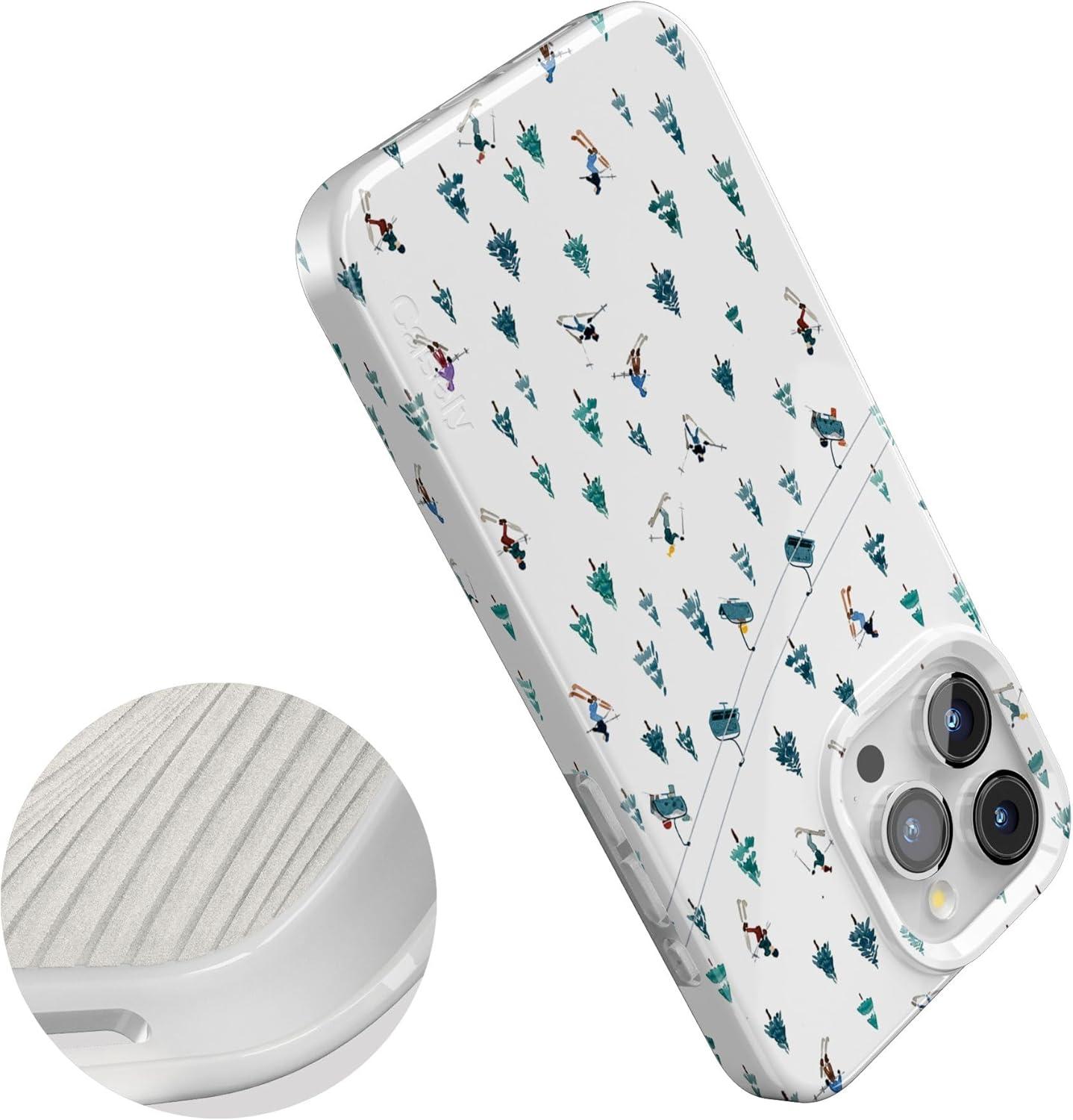 imageCasely iPhone 15 Pro Case Weve Peaked Aprs Ski Mountains Compatible with MagSafe Classic Ultra Thin Design