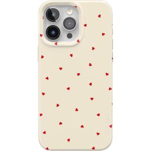 Casely iPhone 15 Pro Case | Be Mine | Tiny Hearts | Compatible with MagSafe | Classic Ultra Thin Design
