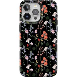 Casely iPhone 15 Pro Case | Secret Garden | Mixed Floral | Compatible with MagSafe | Classic Ultra Thin Design