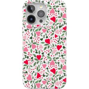 Casely iPhone 15 Pro Case | Vines of Love | Floral Heart | Compatible with MagSafe | Classic Ultra Thin Design