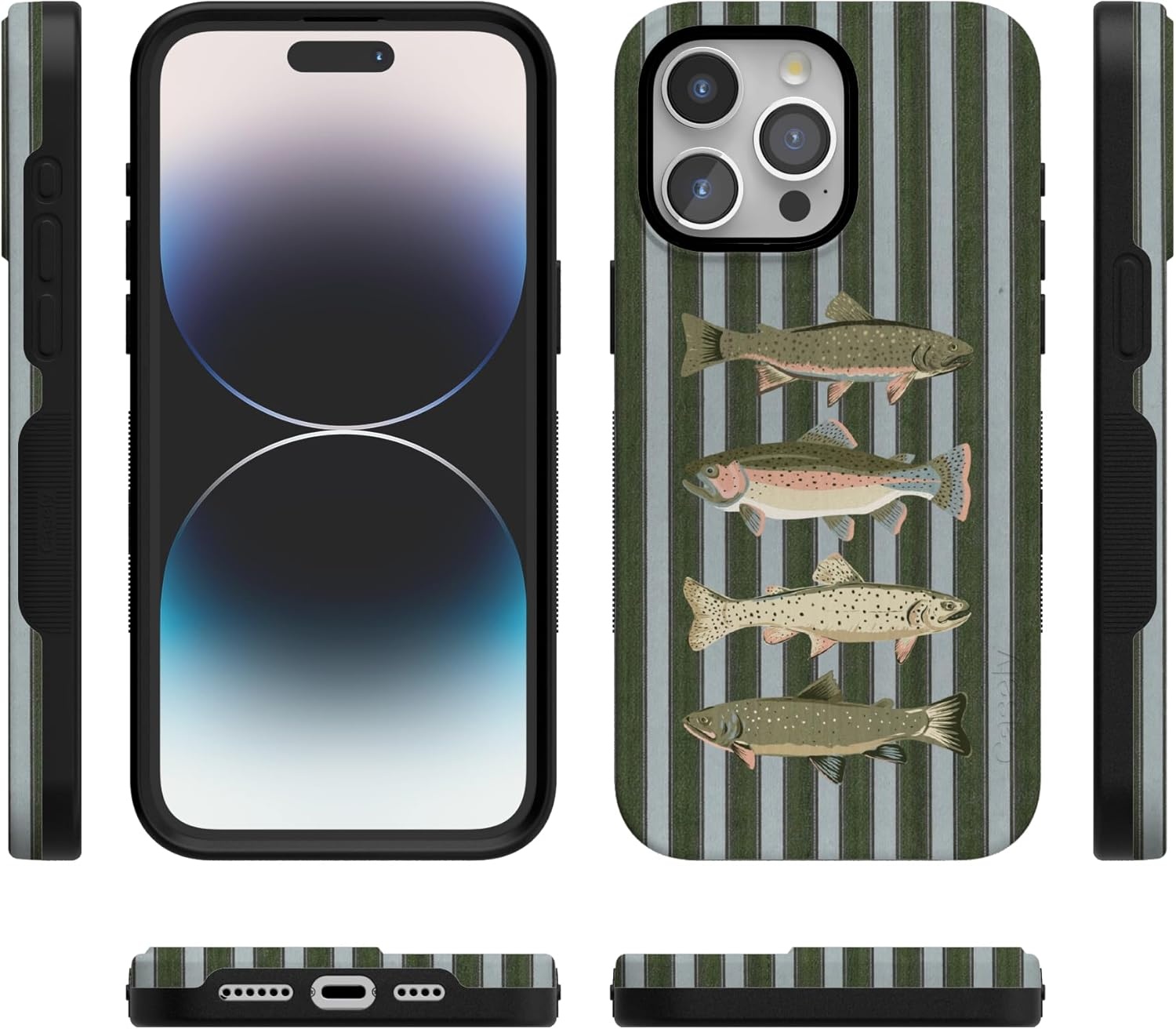 imageCasely iPhone 15 Pro Case Best Catch The Boyfriend Collection Bold Protective Design Compatible with MagSafe