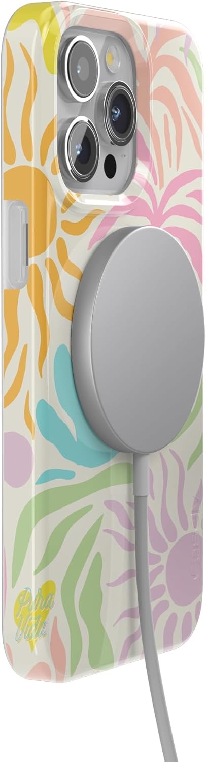 imageCasely iPhone 15 Pro Case Oasis Pura Vida Compatible with MagSafe Classic Ultra Slim Design