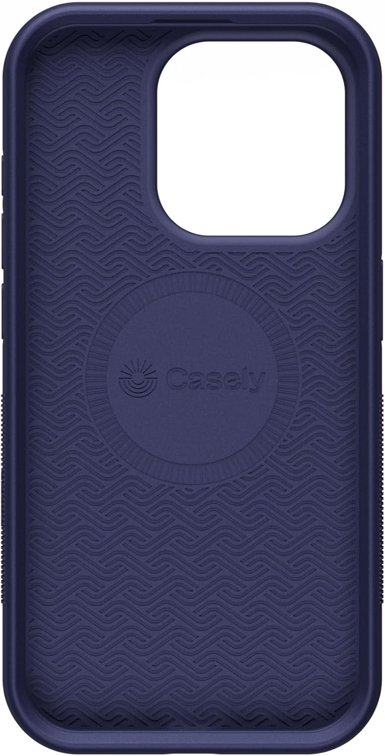imageCasely iPhone 15 Pro Case The Garden Room Painted Petals Bold Protective Design Compatible with MagSafe