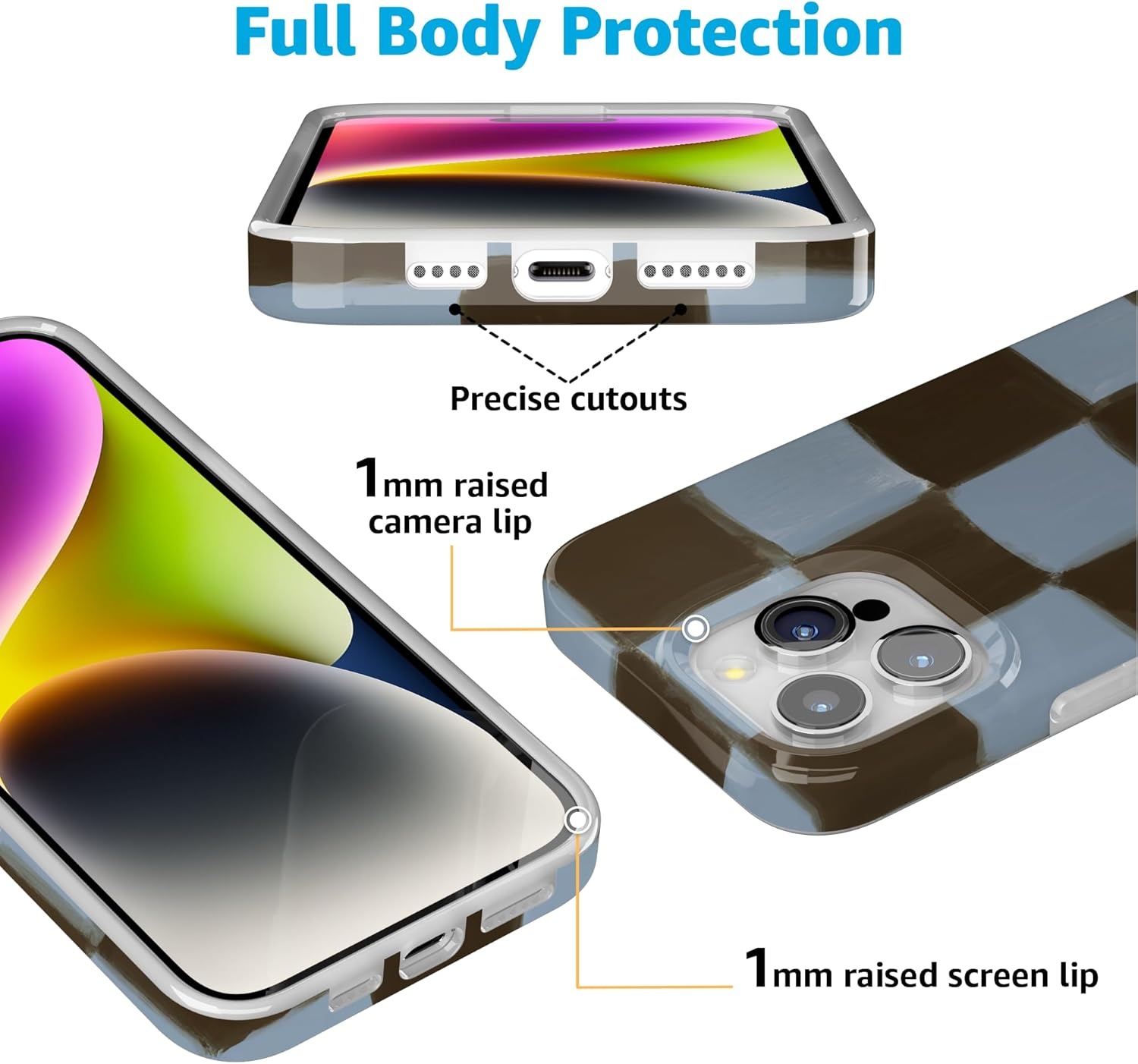 imageCasely iPhone 15 Pro Case Up River The Boyfriend Collection Compatible with MagSafe Classic Ultra Thin Design