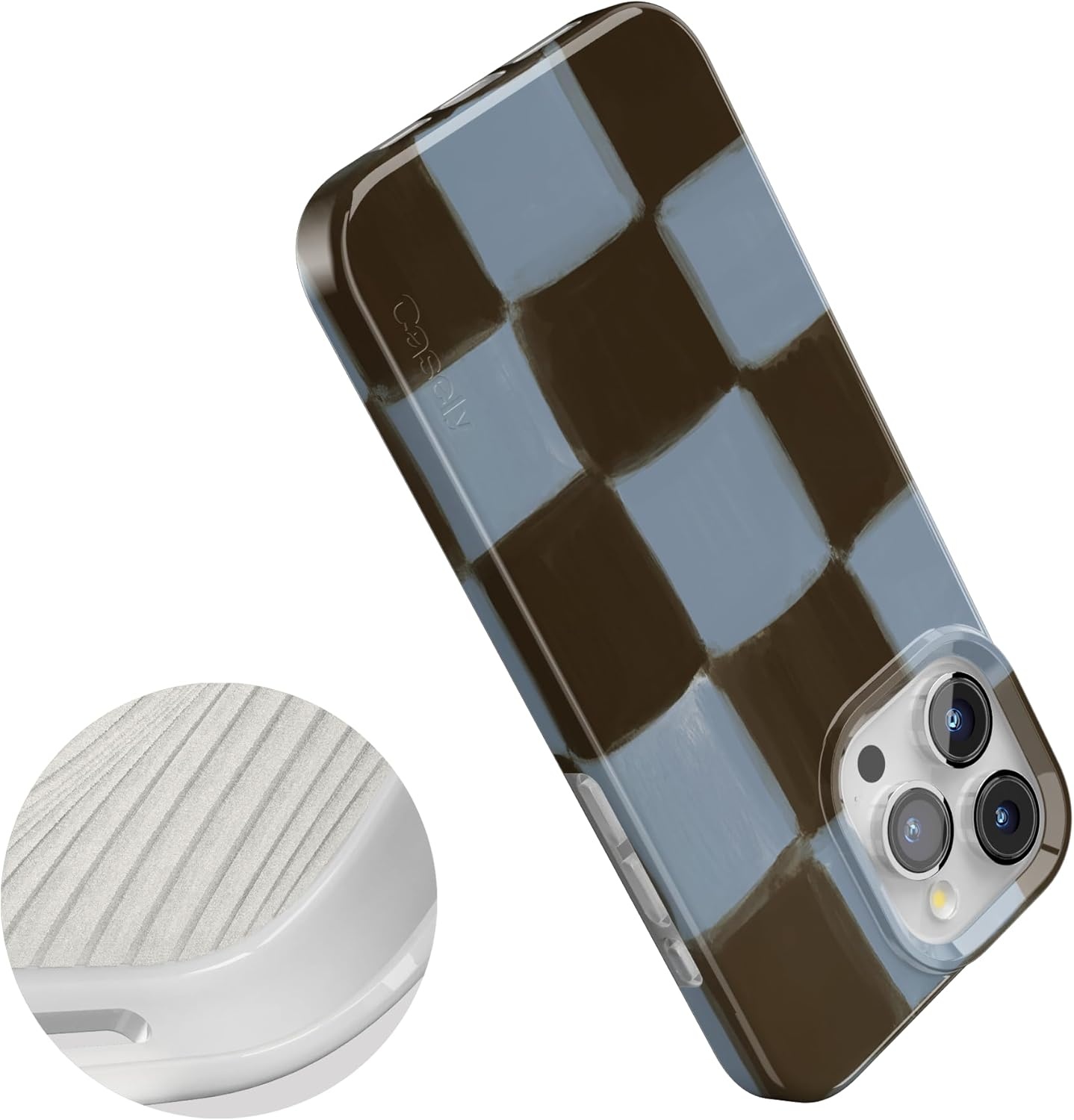 imageCasely iPhone 15 Pro Case Up River The Boyfriend Collection Compatible with MagSafe Classic Ultra Thin Design