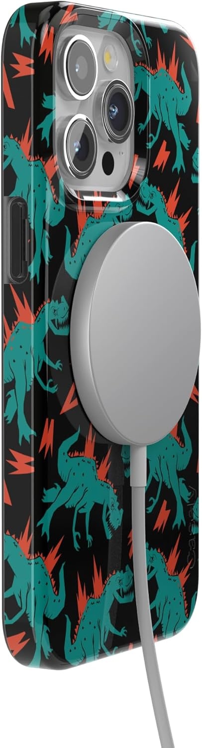 imageCasely iPhone 15 Pro Case Youre Dinomite Green Dinosaur Compatible with MagSafe Classic Ultra Thin Design