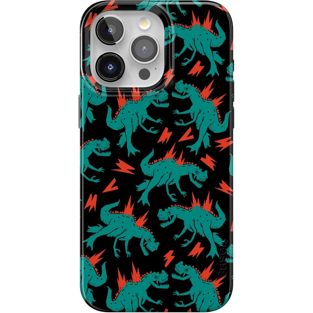 imageCasely iPhone 15 Pro Case  Youre Dinomite  Green Dinosaur  Compatible with MagSafe  Classic Ultra Thin Design