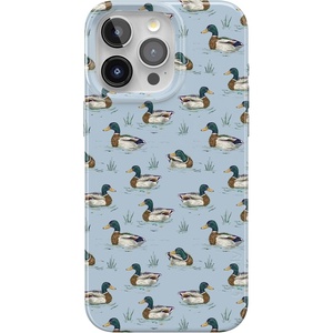 Casely iPhone 15 Pro Case | Blue Mallard & Co. | The Boyfriend Collection | Compatible with MagSafe | Classic Ultra Thin Design