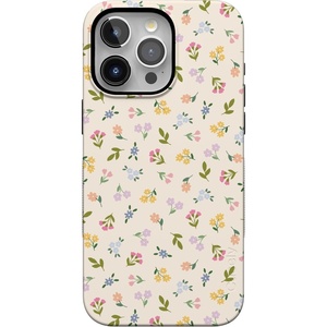 Casely iPhone 15 Pro Case | Ditsy Floral | Tiny Flowers | Bold Protective Design | Compatible with MagSafe