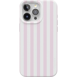 Casely iPhone 15 Pro Case | Pink Stripes | Sunday Best | Compatible with MagSafe | Classic Ultra Thin Design