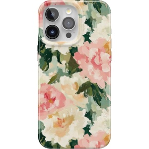 Casely iPhone 15 Pro Case | The Garden Room | Painted Petals | Compatible with MagSafe | Classic Ultra Thin Design