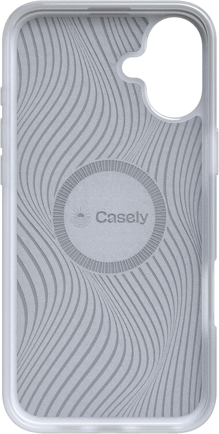 image:imageCasely iPhone 16 Case Blue Hydrangea Nantucket Cottage Compatible with MagSafe Classic Ultra Slim Design